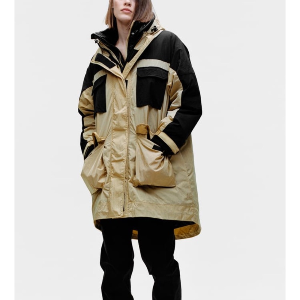 Zara water repellent oversized limited edition‎ puffer jacket